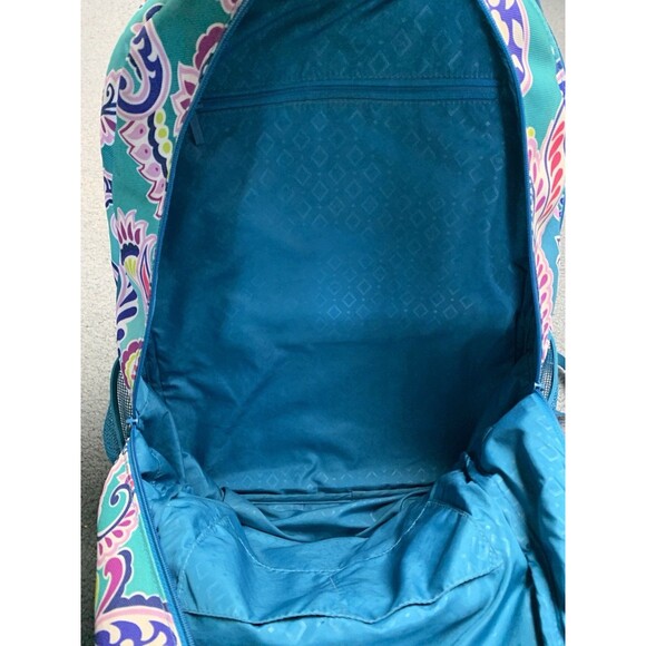 Vera Bradley Retired Print Waikiki Paisley Large Campus School Work Backpack main image 10
